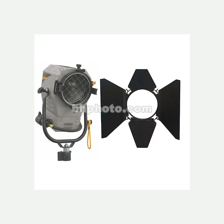 DeSisti 1200W Rembrandt Piccolo Mk2 HMI Fresnel, Cable, Barndoors