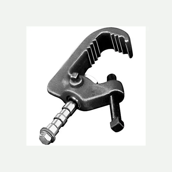 DeSisti Extruded Black C-Clamp with Baby (5/8") Stud