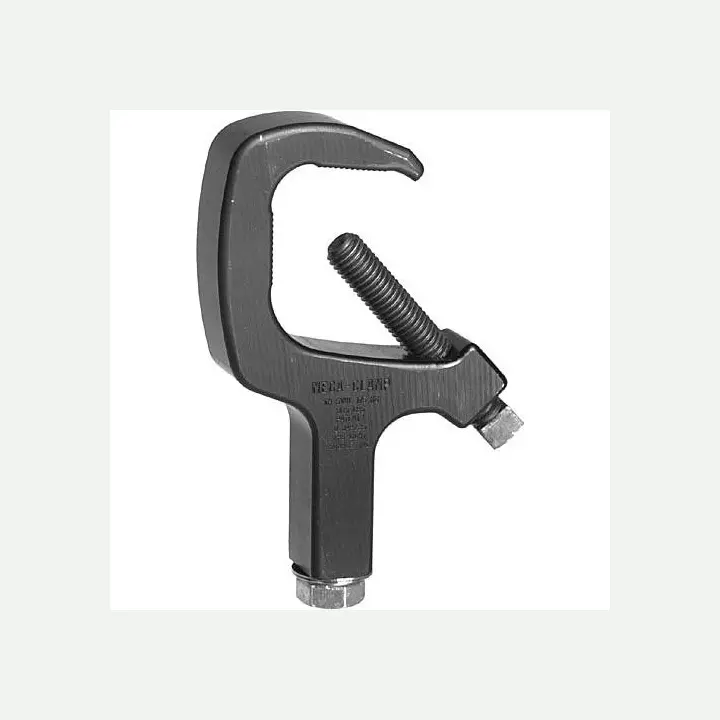 DeSisti Extruded Black C-Clamp with M12 Threaded Stud