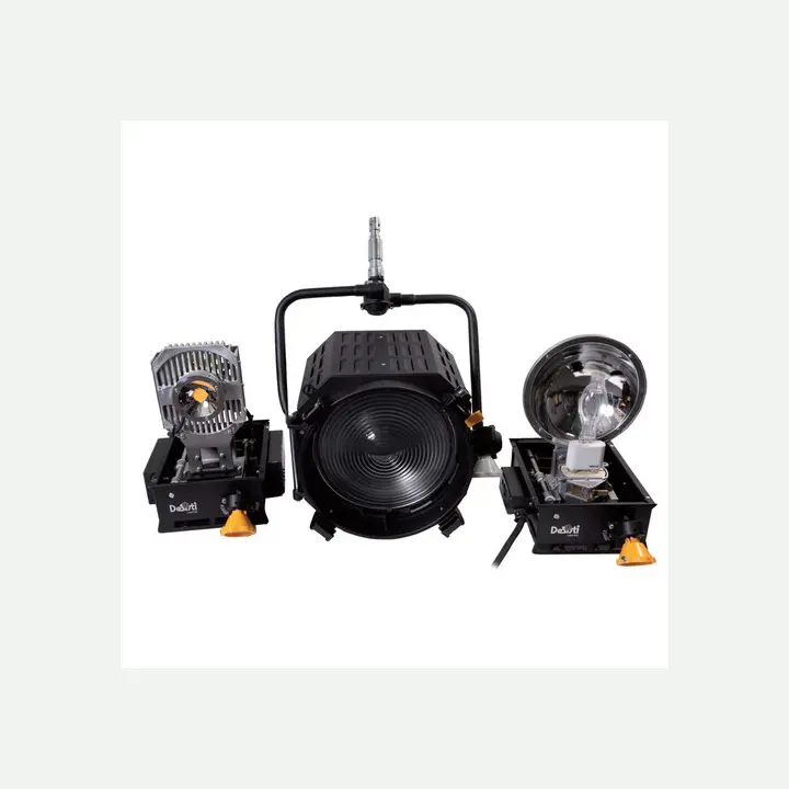 DeSisti EZ-4S LED 120W Tungsten CCT Manual-Operated Retrofit Kit for Leonardo 2kW Tungsten Fresnel Spotlight