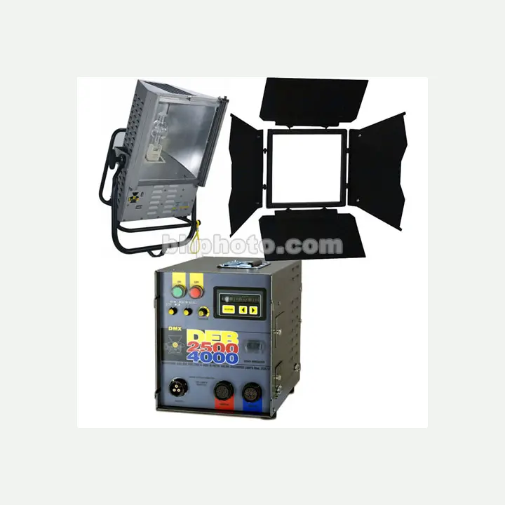 DeSisti Goya 2.5/4KW HMI Broadlight Case Kit (90-265V)