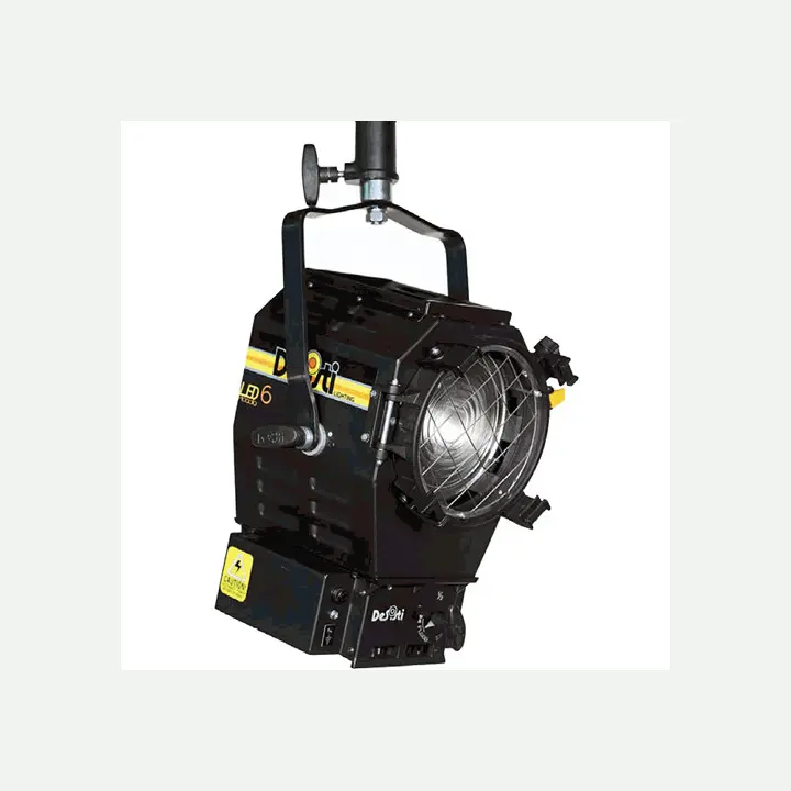 DeSisti LEONARDO 6 Piccolo Balanced for daylight LED Fresnel Floodlight (Manual Control)