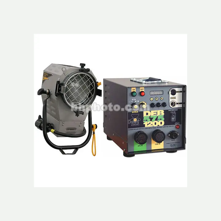 DeSisti Rembrandt 1200 Watt HMI Fresnel Kit, Bulb (90-265V)