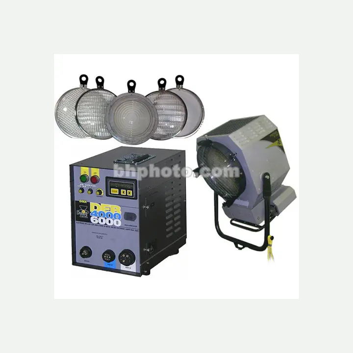 DeSisti Remington Piccolo 6K HMI PAR Kit (185-265V)