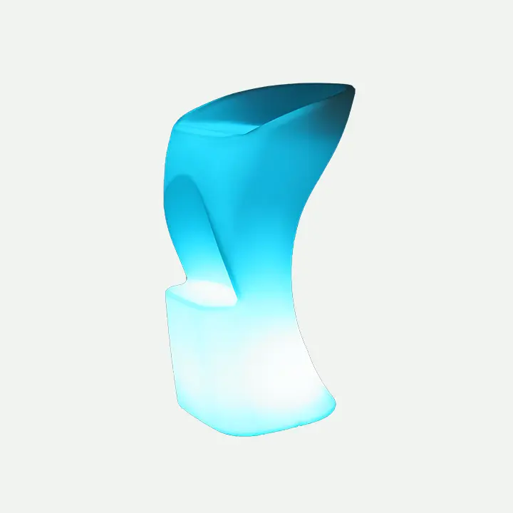 LED RGB bar chair