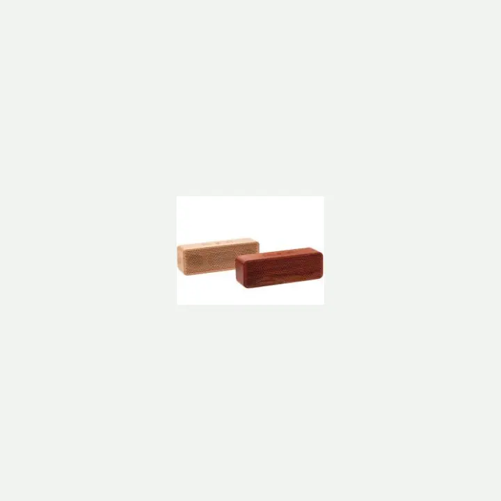 Real Wood Pairable Stereo BT Speaker with bass radiator