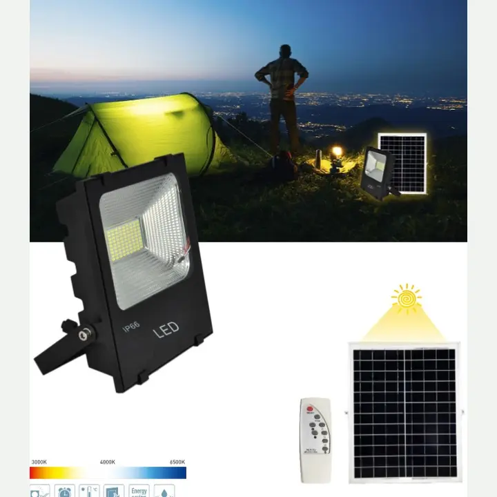 TechnoLED Solar Floodlight №26 10-100 W IP 65